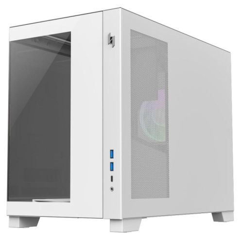 GameMax NEX C33 WH zabezpieczenia & uchwyty komputerów Biały-24563890