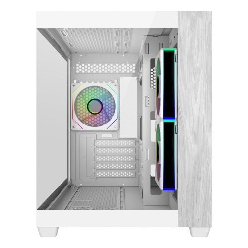 Cooler Master Elite 481 Wood Mini Tower Biały-24563931