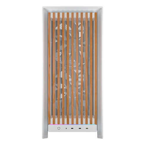 Corsair FRAME 5000D WOOD RS Midi Tower Orzech włoski, Biały-24564070