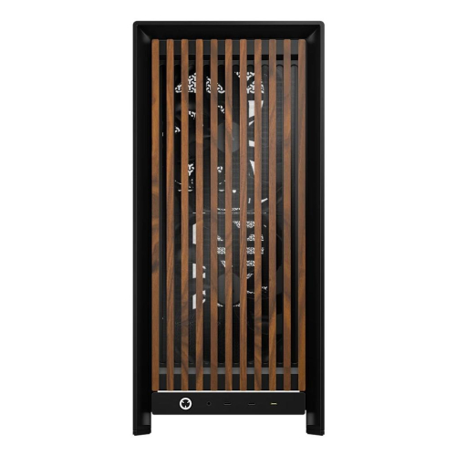Corsair FRAME 5000D WOOD RS Midi Tower Czarny, Orzech włoski-24564350