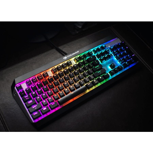 COUGAR CGR-Attack-X3-RGB klawiatura Gaming USB QWERTY Angielski Czarny-24567453