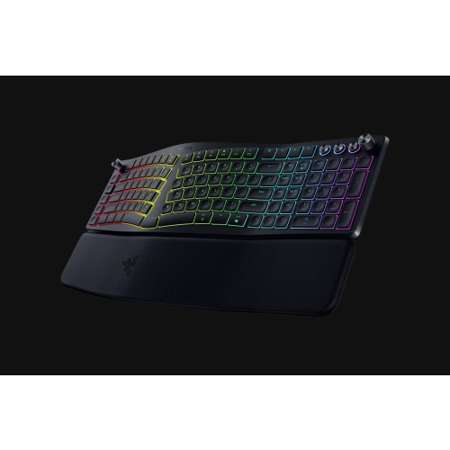 Razer Pro Type Ergo klawiatura Uniwersalne USB + RF Wireless + Bluetooth QWERTY US English Czarny-24567669