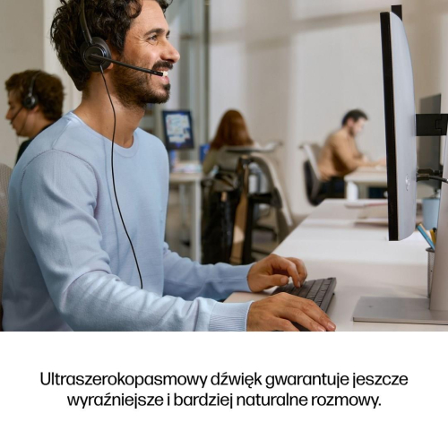 HP Poly Mission 425 Classic – przewodowy zestaw słuchawkowy USB stereo (opakowanie zbiorcze)-24568579