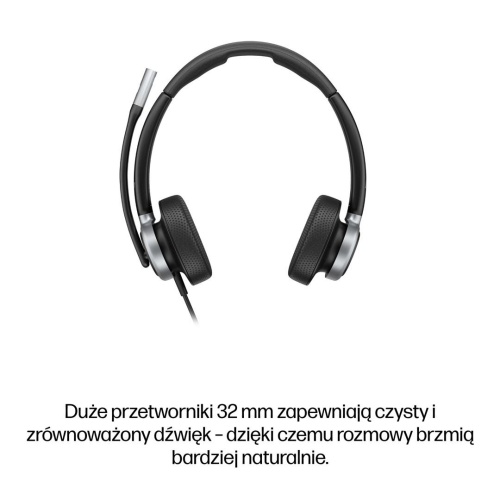HP Poly Mission 625 – stereofoniczny przewodowy zestaw słuchawkowy USB (opakowanie zbiorcze)-24568681