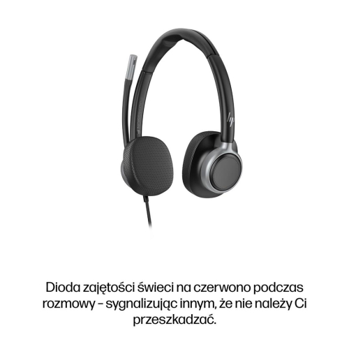 HP Poly Mission 625 – stereofoniczny przewodowy zestaw słuchawkowy USB (opakowanie zbiorcze)-24568682