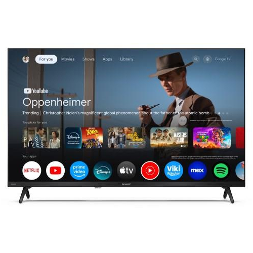 Sharp 32HF2265E Telewizor 81,3 cm (32") HD Smart TV Wi-Fi Czarny