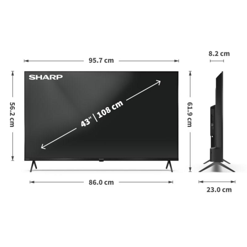 Sharp 43HL4265E Telewizor 109,2 cm (43