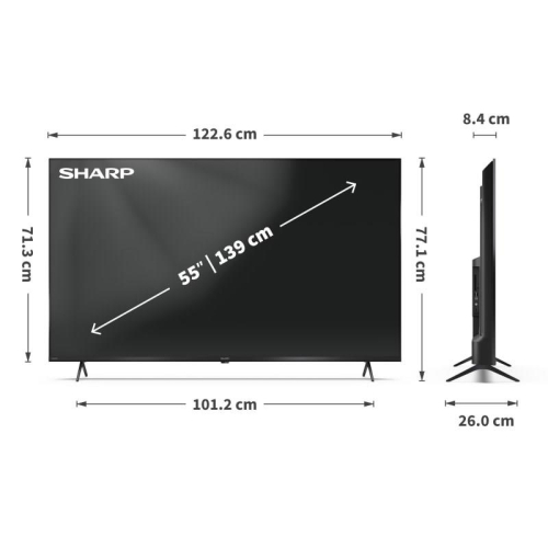 Sharp 55HL4265E Telewizor 139,7 cm (55