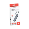Verbatim CMH-08 USB Type-C 5000 Mbit/s Srebrny-24602407