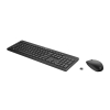 Zestaw klawiatura + mysz HP 230 Wireless Mouse and Keyboard Combo bezprzewodowe czarne 18H24AA#ABB-24623842
