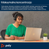Zestaw słuchawkowy POLY Blackwire 8225 Stereo 8X225AA USB-C z certyfikatem Microsoft Teams + przejściówka USB-C/A-246