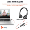 Poly Blackwire 3325 Stereo Microsoft Teams Certified USB-C Headset +3.5mm Plug +USB-C/A Adapter-24680040