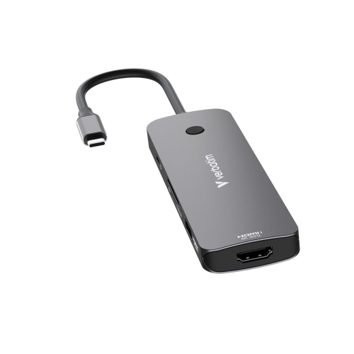 Verbatim CMH-08 USB Type-C 5000 Mbit/s Srebrny-24602409