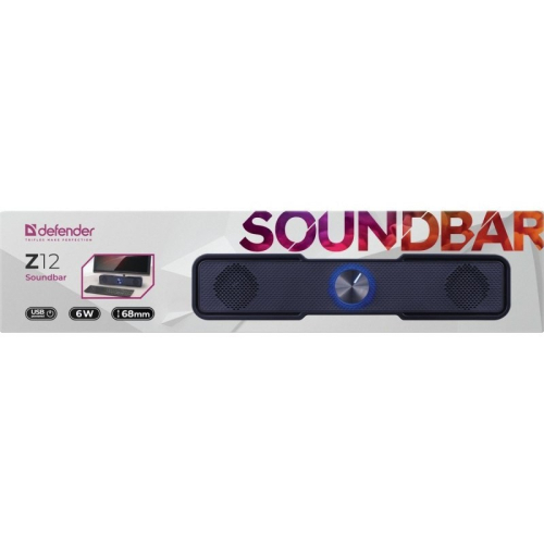 DEFENDER SOUNDBAR Z12 6W LED CZARNY 65312-24604668