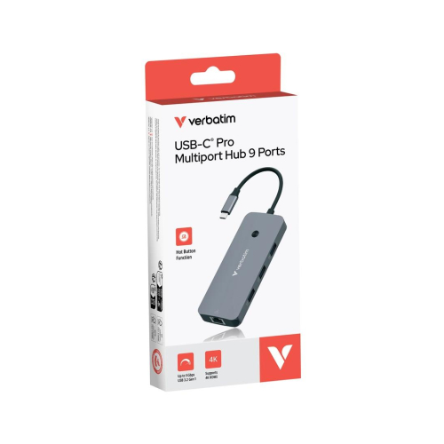Verbatim USB-C Pro Multiport Hub 9 Port CMH-9 32152-24611920