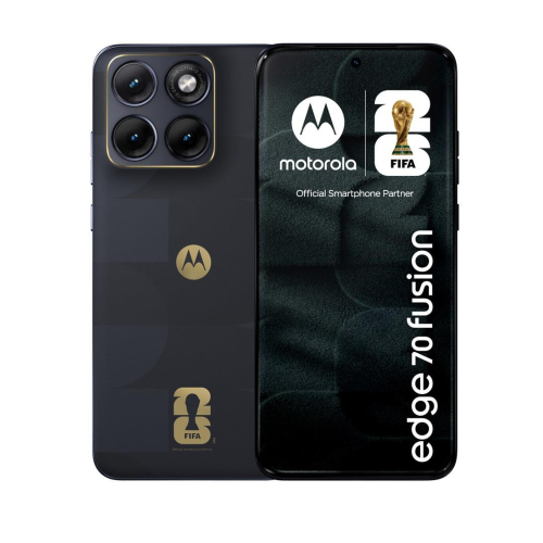 Motorola edge 70 fusion FIFA Edition 17,2 cm (6.78") Dual SIM Android 16.0 5G USB Type-C 8 GB 256 GB 5200 mAh Czarny
