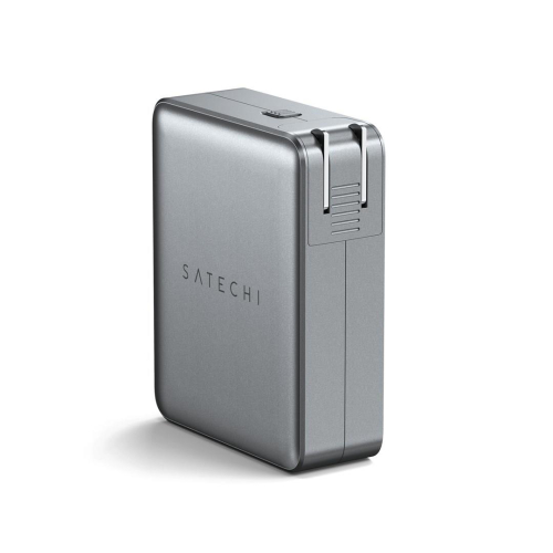 Satechi 4-Port GaN Travel Charger - ładowarka podróżna 145W z 4 adapterami do gniazdek - US, UK, EU, AS (4x USB-C)