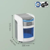 Niszczarka Leitz IQ Optimax AutoFeed 150, P4, 150 kartek, 15 l kosz-24712620