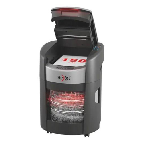 Niszczarka Rexel ShredMax AutoFeed+ 150M, P5, 150 kartek, 15 l kosz