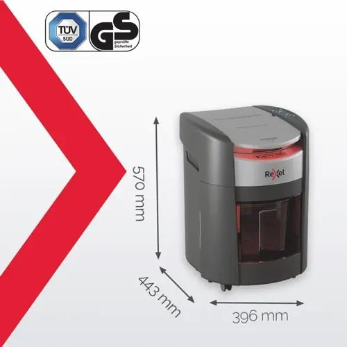 Niszczarka Rexel ShredMax AutoFeed+ 150M, P5, 150 kartek, 15 l kosz-24712526