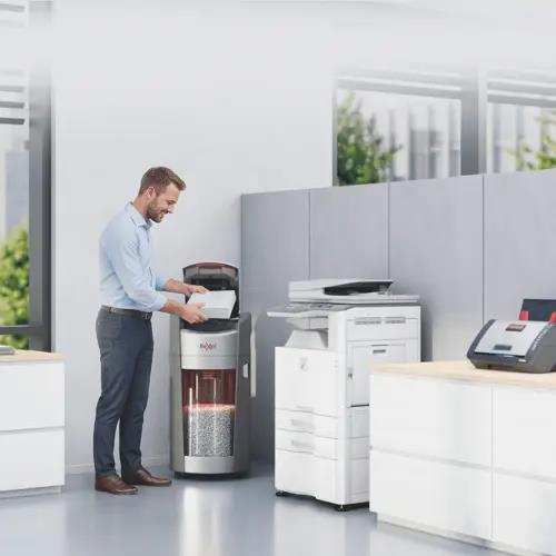 Niszczarka Rexel ShredMax AutoFeed+ 600X, P4, 600 kartek, 50 l kosz-24712585