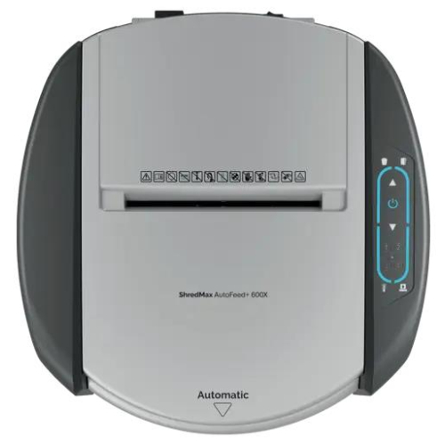 Niszczarka Rexel ShredMax AutoFeed+ 600X, P4, 600 kartek, 50 l kosz-24712593