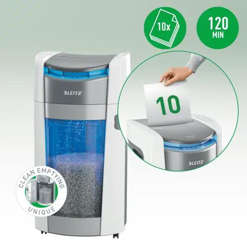 Niszczarka Leitz IQ Optimax AutoFeed 600, P5, 600 kartek, 50 l kosz-24712660