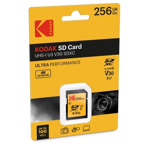 Kodak EKMSD256GXC10HPRK pamięć flash 256 GB SDXC UHS-I Klasa 10-24734387