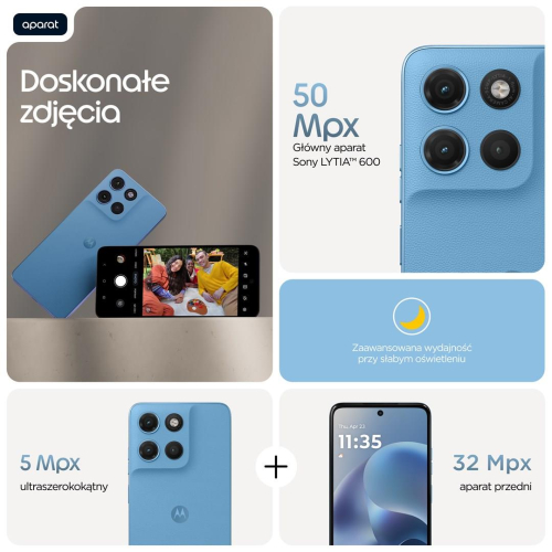 Motorola Moto G17 Power 8/256GB PANTONE Alaskan Blue-24745077