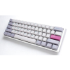 Ducky One 3 Mist Grey Mini Gaming Tastatur, RGB LED - MX-Silent-Red-24870124