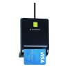 GEMBIRD UNIWERSALNY CZYTNIK KART SMART CARD USB, CZARNY