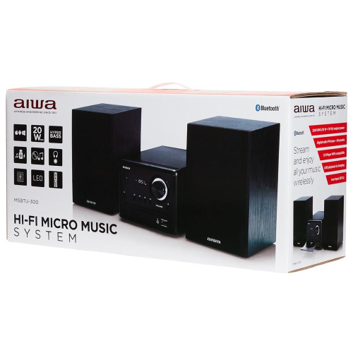 AIWA micro wieża MSBTU-300 BT/MP3/CD/USB/FM-24833981