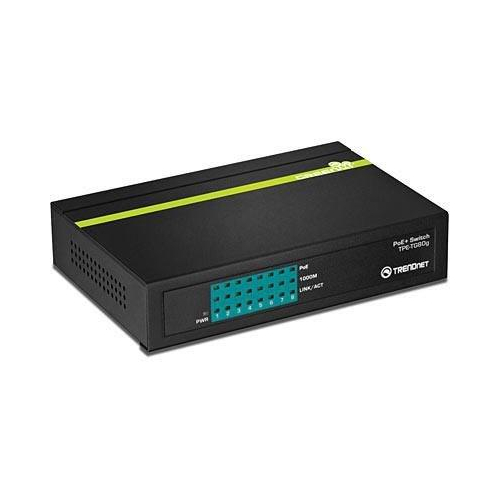 Przełącznik TRENDnet 8 portów Gbit PoE+ 123W Metal