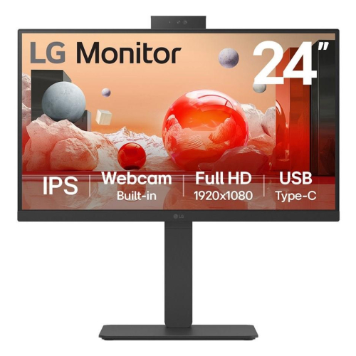 Monitor LG 24" 24BA850-B Full HD HDMI DP DaisyChain IPS 16:9