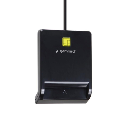 GEMBIRD UNIWERSALNY CZYTNIK KART SMART CARD USB, CZARNY-24880879