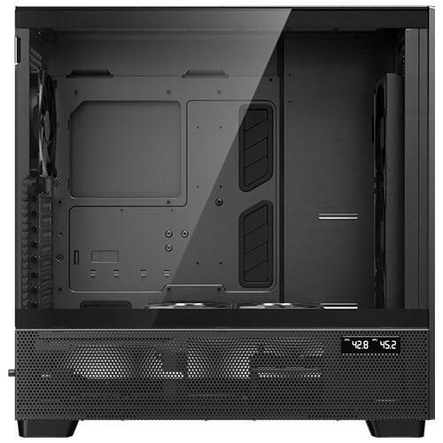 Antec FLUX PRO Full Tower Czarny, Drewno-24885203