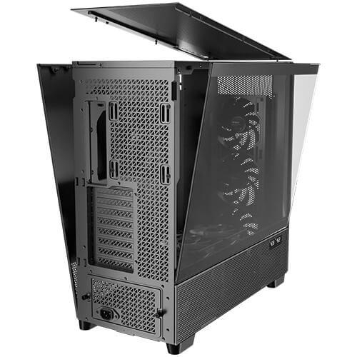 Antec FLUX PRO Full Tower Czarny, Drewno-24885206