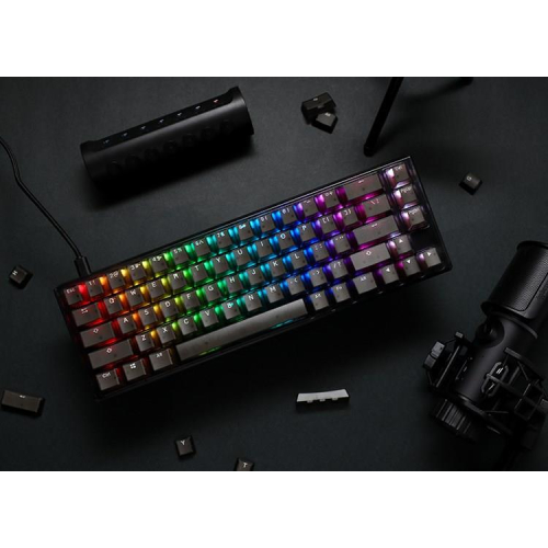 Klawiatura gamingowa Ducky One 3 Aura Black SF, RGB LED - Gateron Baby Kangaroo-24887979