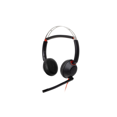 Poly Blackwire 5220 Stereo USB-C Headset +3.5mm Plug +USB-C/A Adapter-24888778