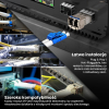 Extralink SFP+ 10G 2-pack | Moduł SFP+ | 10Gbps, LC/UPC, 1310nm, 2km, single mode, DOM (EX.35917) moduł przekaźników