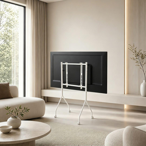 MACLEAN STAND POD TV STAND / WÓZEK DO TV MACLEAN, NA KÓŁKACH, 37-80