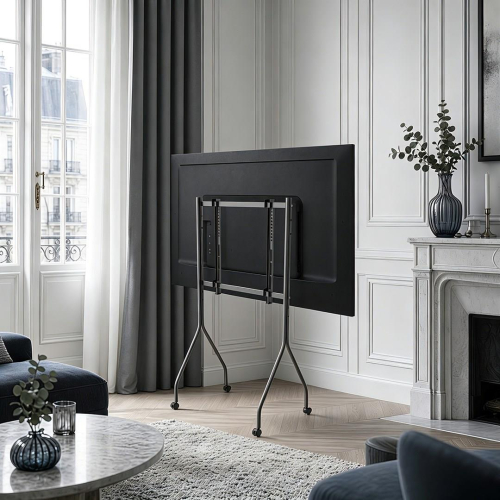MACLEAN STAND POD TV STAND / WÓZEK DO TV MACLEAN, NA KÓŁKACH, 37-80