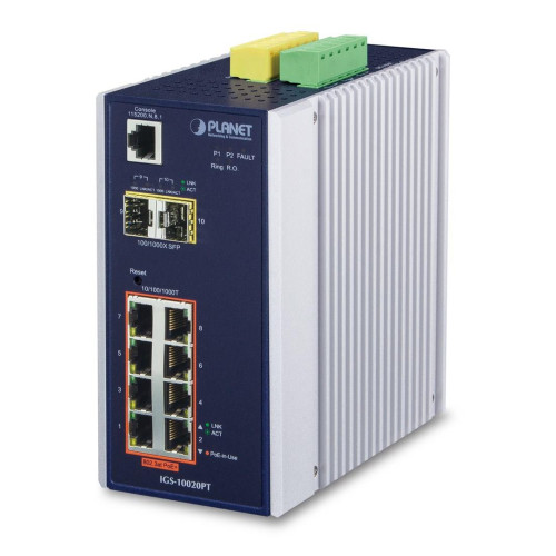 Switch Planet IGS-10020PT (8x 10/100/1000Mbps)-2494844