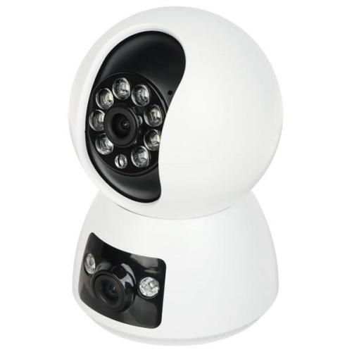 Podwójna kamera IP obrotowa wewnętrzna APTI-W21A1-TUYA Tuya Smart Wi-Fi, - 1080p 2 X 3.6 mm