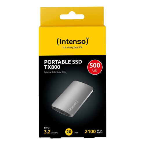Dysk SSD USB3.2 500GB EXT. TX800 INTENSO-24975060
