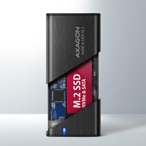 Axagon EEM2-SB2 obudowa do dysków twardych Obudowa SSD Czarny M.2-24975096