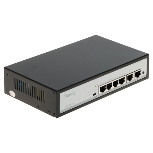 SWITCH POE TC-P3S06 SPEC:F/0420/AT/55 4-PORTOWY TIANDY
