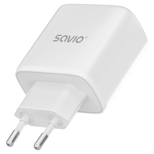 SAVIO ŁADOWARKA SIECIOWA LA-14 20W POWER DELIVERY 3.0, BIAŁA-24985402