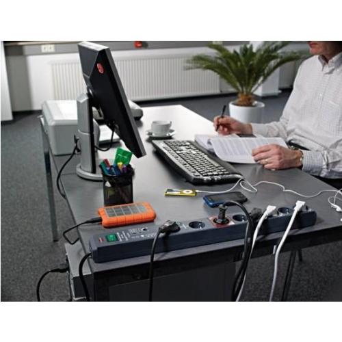 Listwa zasilająca Brennenstuhl Secure-Tec 19.500A 6 AC-24985737