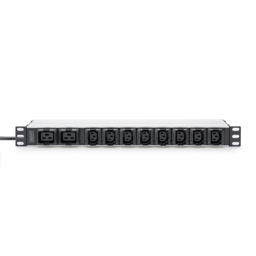 Digitus Listwa zasilająca z profilem aluminiowym, 10 gniazd, przewód zasilający 2 m, wtyczka IEC C20-24985817